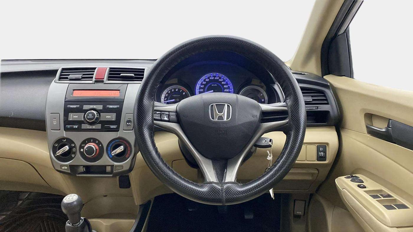 2013 Honda City 1.5L I-VTEC S MT, Petrol, Manual, 85,834 km, Steering Wheel Close Up