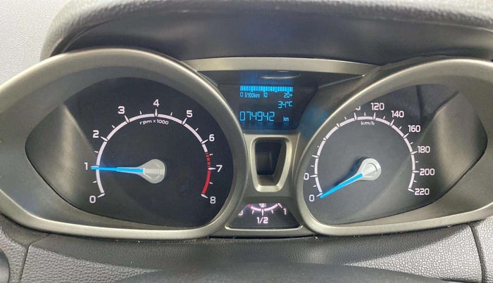2017 Ford Ecosport TITANIUM 1.5L PETROL, Petrol, Manual, 74,917 km, Odometer Image