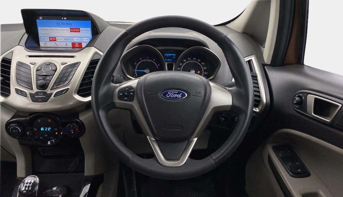 2017 Ford Ecosport TITANIUM 1.5L PETROL, Petrol, Manual, 74,917 km, Steering Wheel Close Up