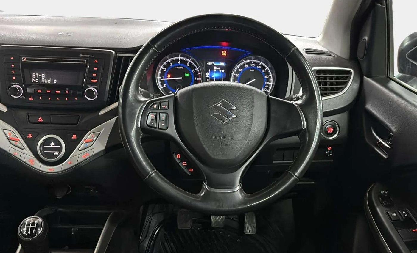 2017 Maruti Baleno ZETA PETROL 1.2, Petrol, Manual, 39,052 km, Steering Wheel Close Up
