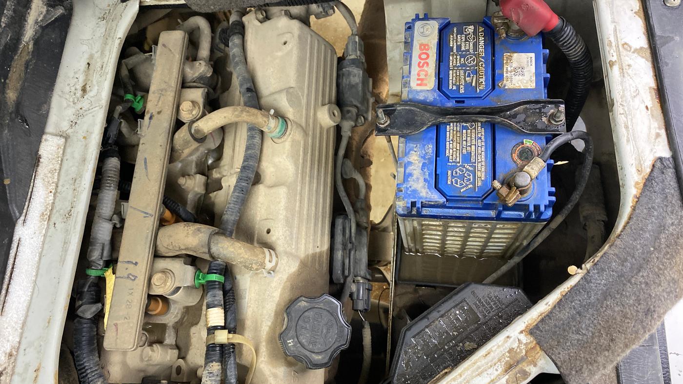 2021 Maruti Eeco 7 STR, Petrol, Manual, 78,429 km, Engine View - Left
