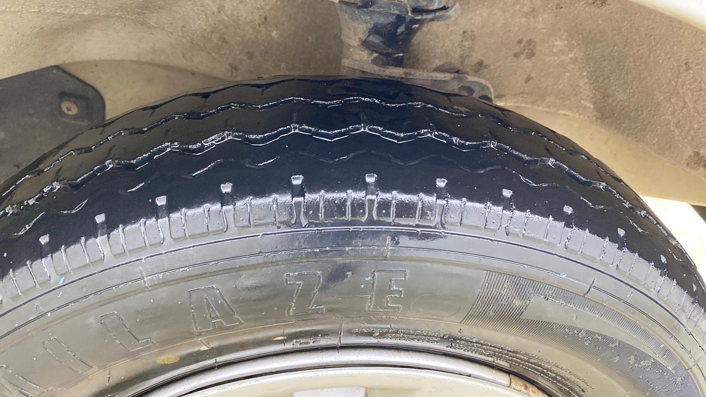 2021 Maruti Eeco 7 STR, Petrol, Manual, 78,429 km, Right Front Tyre Tread