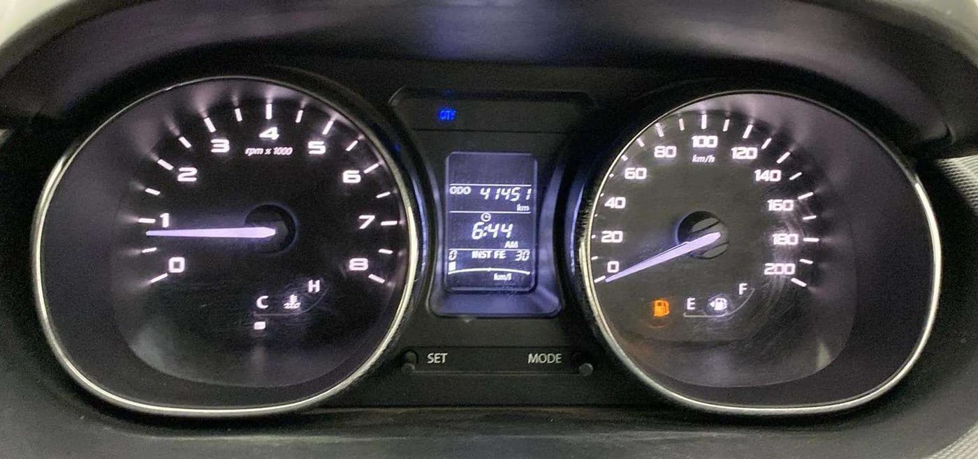 2018 Tata Tiago XZ PETROL, Petrol, Manual, 41,475 km, Odometer Image