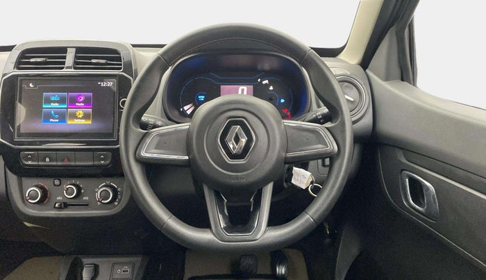 2019 Renault Kwid RXT 1.0 AMT (O), Petrol, Automatic, 29,909 km, Steering Wheel Close Up