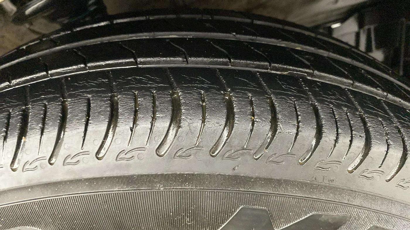 2021 Maruti S PRESSO VXI (O) CNG, CNG, Manual, 54,306 km, Right Front Tyre Tread