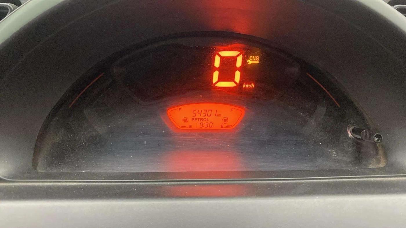 2021 Maruti S PRESSO VXI (O) CNG, CNG, Manual, 54,306 km, Odometer Image