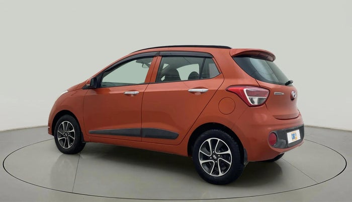 2017 Hyundai Grand i10 ASTA 1.2 KAPPA VTVT, Petrol, Manual, 49,985 km, Left Back Diagonal