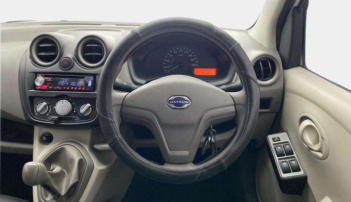 2017 Datsun Go A, Petrol, Manual, 23,830 km, Steering Wheel Close Up