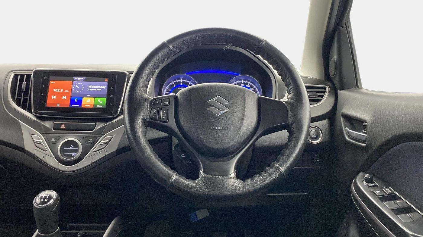 2021 Maruti Baleno ZETA PETROL 1.2, Petrol, Manual, 63,603 km, Steering Wheel Close Up