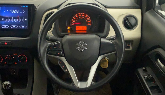 2019 Maruti New Wagon-R VXI 1.2, Petrol, Manual, 11,829 km, Steering Wheel Close Up