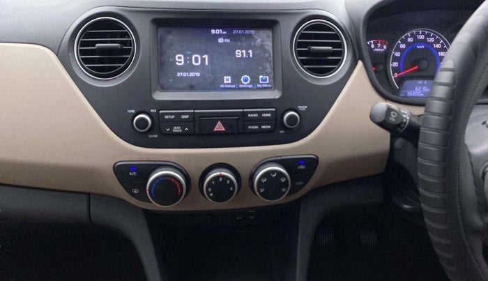 2017 Hyundai Grand i10 SPORTZ (O) 1.2 KAPPA VTVT, Petrol, Manual, 36,855 km, Air Conditioner