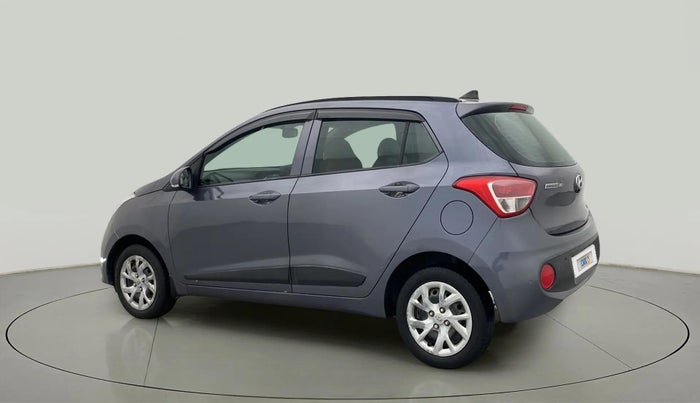 2017 Hyundai Grand i10 SPORTZ (O) 1.2 KAPPA VTVT, Petrol, Manual, 36,855 km, Left Back Diagonal