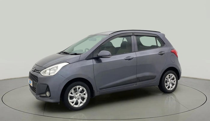 2017 Hyundai Grand i10 SPORTZ (O) 1.2 KAPPA VTVT, Petrol, Manual, 36,855 km, Left Front Diagonal