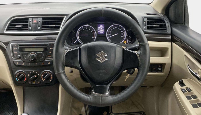 2018 Maruti Ciaz SIGMA 1.4 MT PETROL, Petrol, Manual, 32,808 km, Steering Wheel Close Up