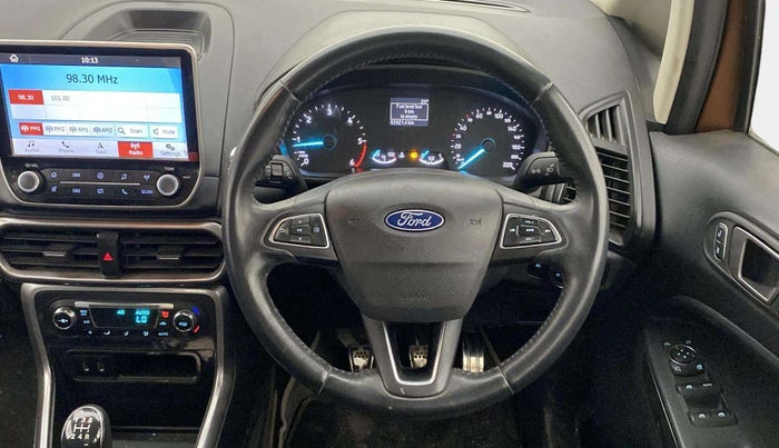 2018 Ford Ecosport TITANIUM 1.5L DIESEL, Diesel, Manual, 52,923 km, Steering Wheel Close Up