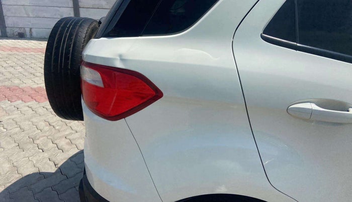 2019 Ford Ecosport TITANIUM + 1.5L PETROL AT, Petrol, Automatic, 78,569 km, Right quarter panel - Slightly dented