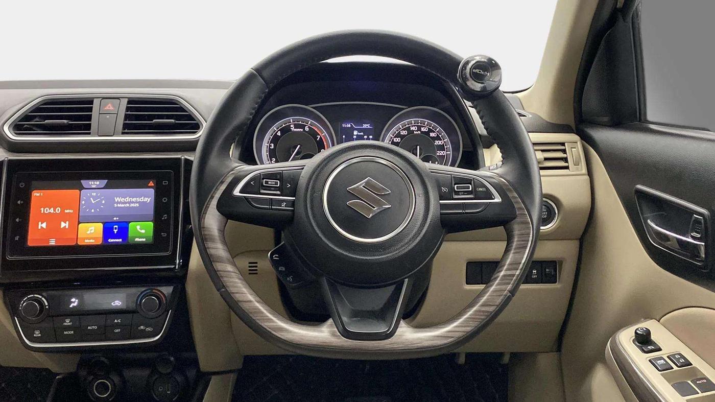 2021 Maruti Dzire ZXI Plus AMT, Petrol, Automatic, 37,029 km, Steering Wheel Close Up