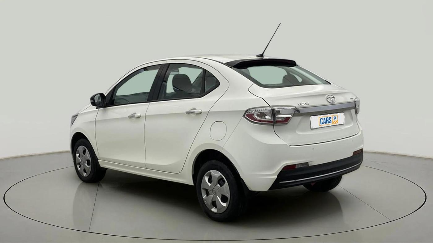2023 Tata TIGOR XZ CNG, CNG, Manual, 34,384 km, Left Back Diagonal
