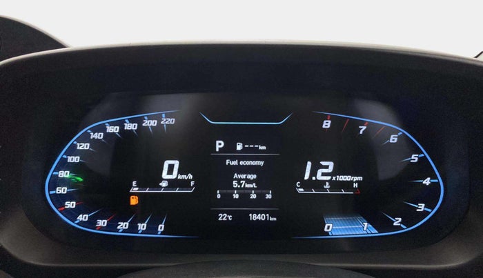 2021 Hyundai NEW I20 ASTA (O) 1.0 TURBO GDI DCT, Petrol, Automatic, 18,393 km, Odometer Image