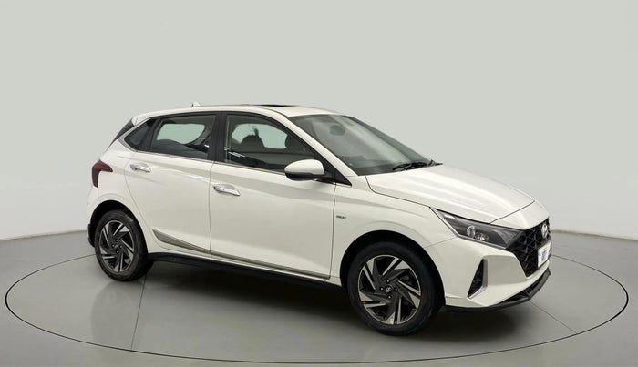 2021 Hyundai NEW I20 ASTA (O) 1.0 TURBO GDI DCT, Petrol, Automatic, 18,393 km, Right Front Diagonal