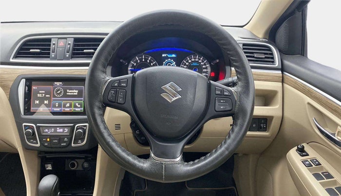 2023 Maruti Ciaz ALPHA  AT 1.5 SHVS PETROL, Petrol, Automatic, 16,423 km, Steering Wheel Close Up