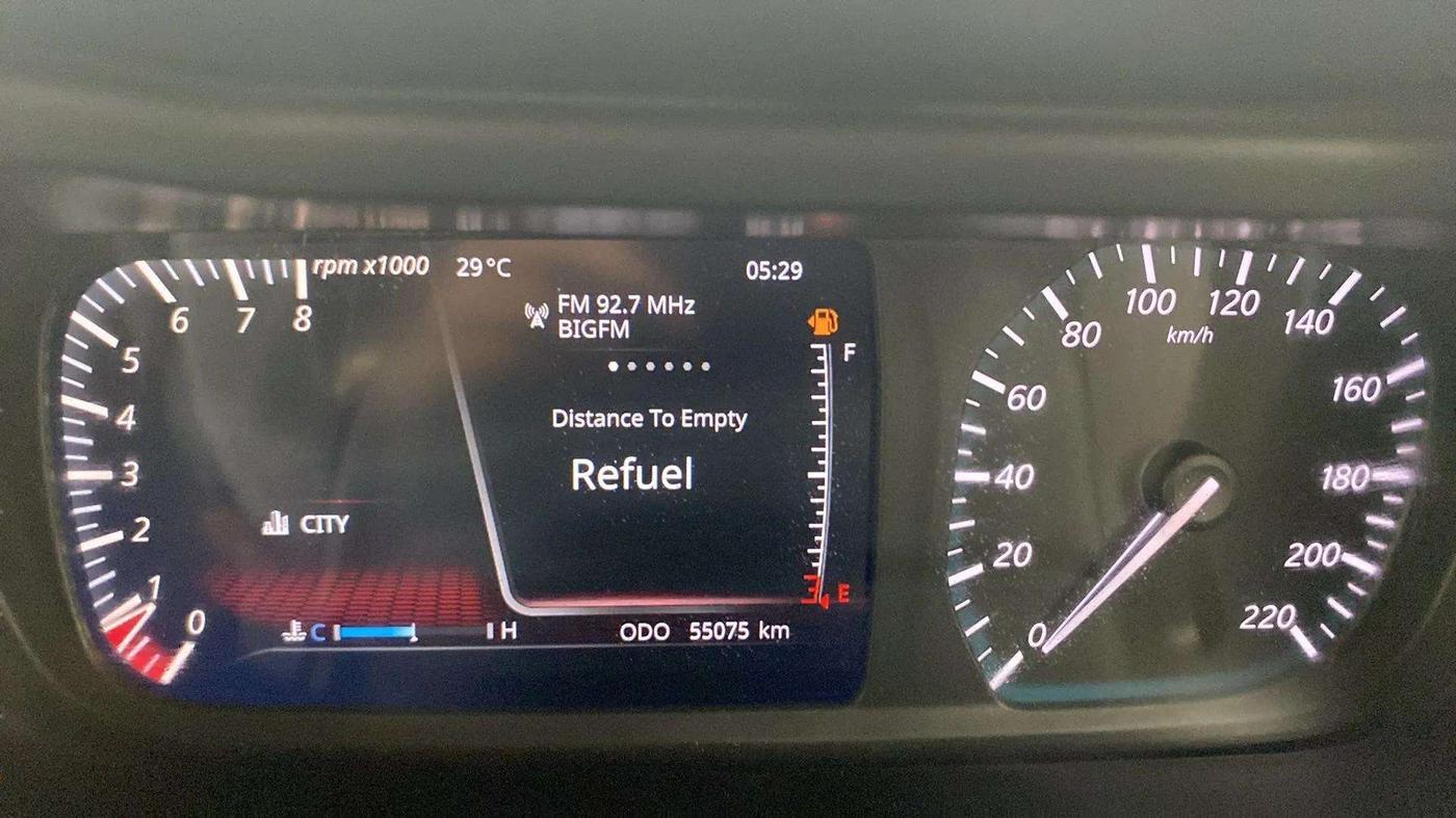 2021 Tata ALTROZ XZ (O) PETROL, Petrol, Manual, 55,123 km, Odometer Image