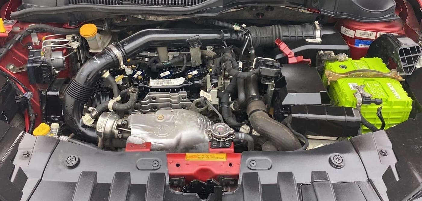 2021 Tata ALTROZ XZ (O) PETROL, Petrol, Manual, 55,123 km, Engine View