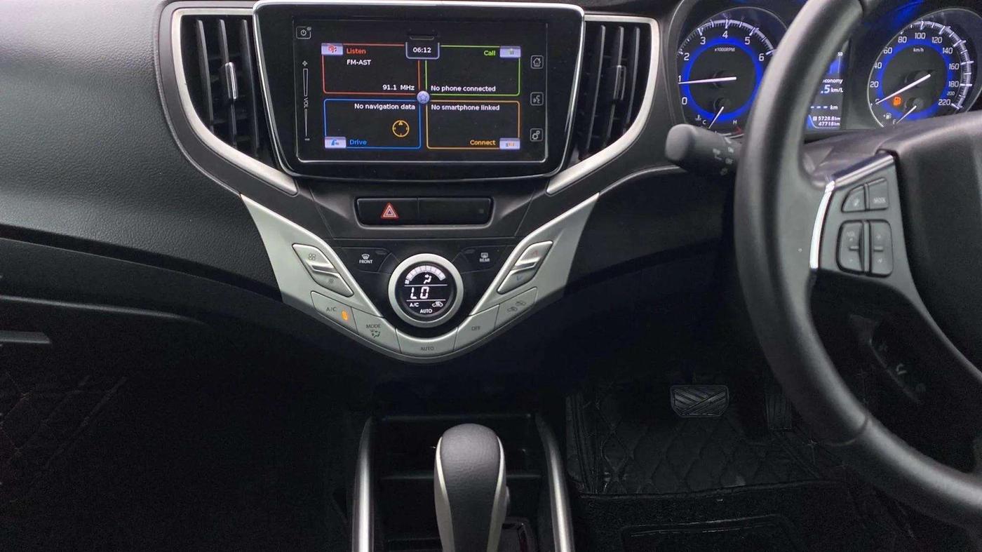 2018 Maruti Baleno ALPHA CVT PETROL 1.2, Petrol, Automatic, 47,962 km, Air Conditioner