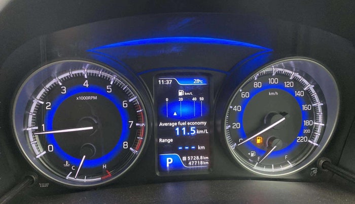 2018 Maruti Baleno ALPHA CVT PETROL 1.2, Petrol, Automatic, 47,718 km, Odometer Image