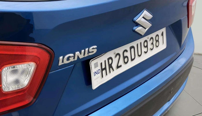 2018 Maruti IGNIS ZETA 1.2, Petrol, Manual, 63,669 km, Dicky (Boot door) - Slightly dented