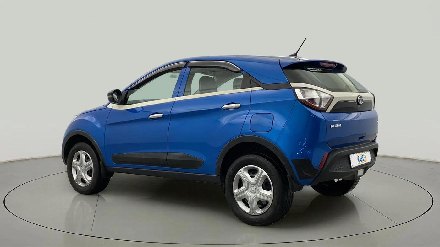 2019 Tata NEXON XMA PETROL, Petrol, Automatic, 17,317 km, Left Back Diagonal