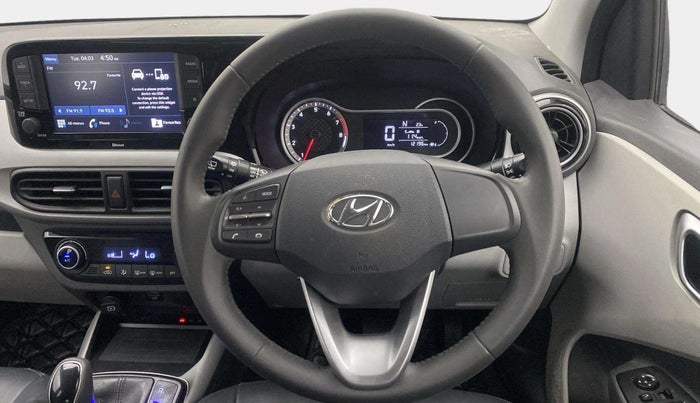 2020 Hyundai GRAND I10 NIOS ASTA AMT 1.2 KAPPA VTVT, Petrol, Automatic, 12,194 km, Steering Wheel Close Up