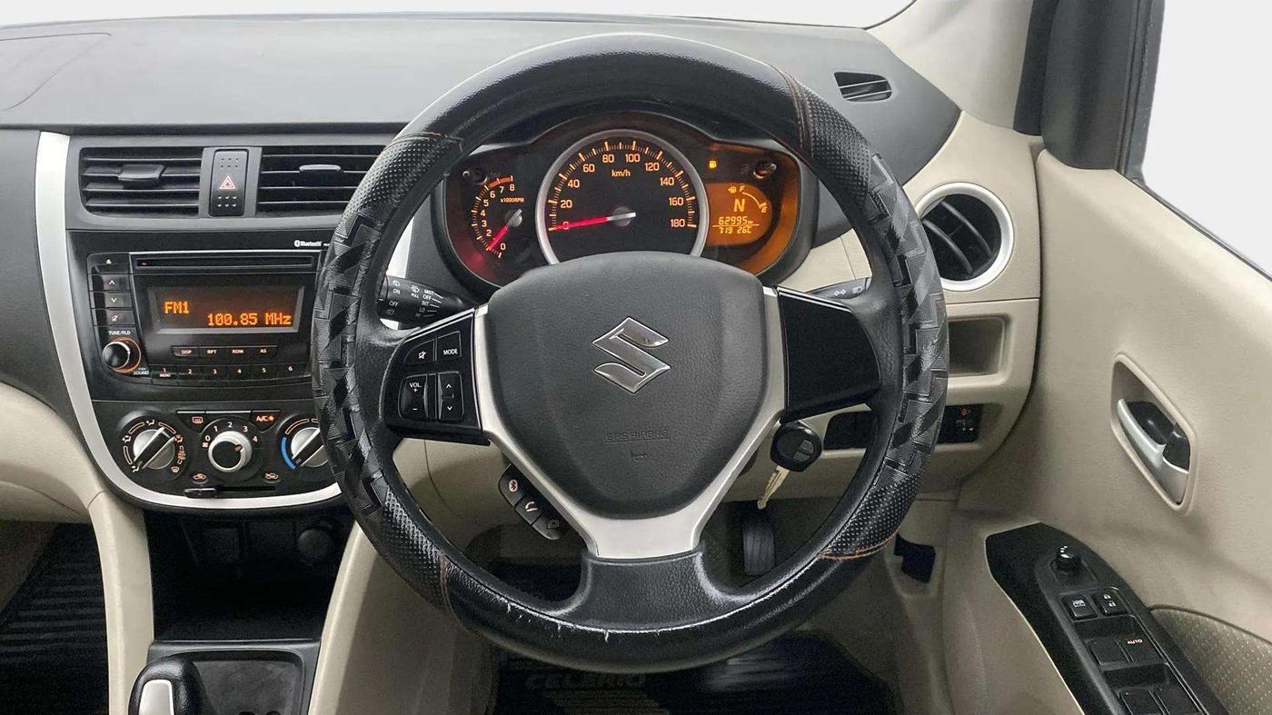 2018 Maruti Celerio ZXI AMT (O), Petrol, Automatic, 63,120 km, Steering Wheel Close Up