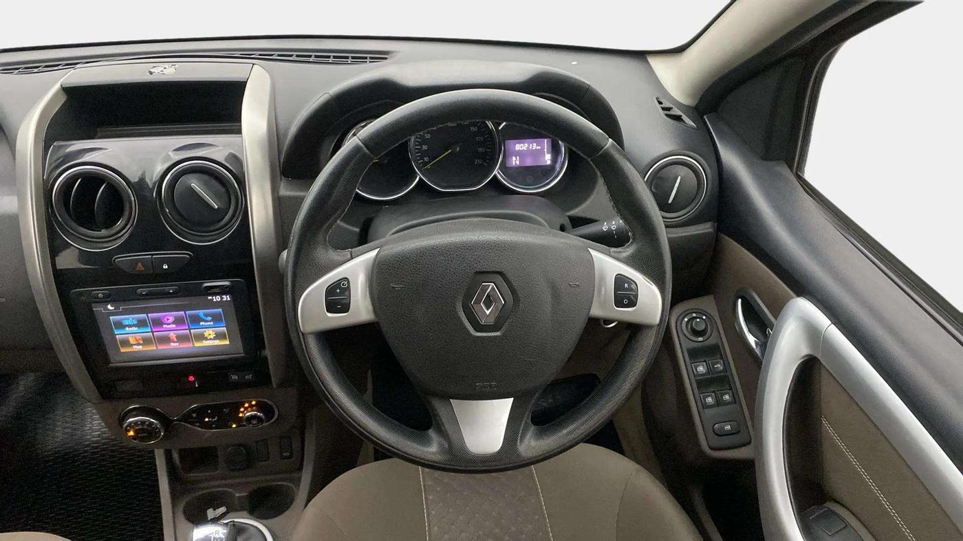 2018 Renault Duster 110 PS RXZ 4X2 AMT DIESEL, Diesel, Automatic, 80,440 km, Steering Wheel Close Up