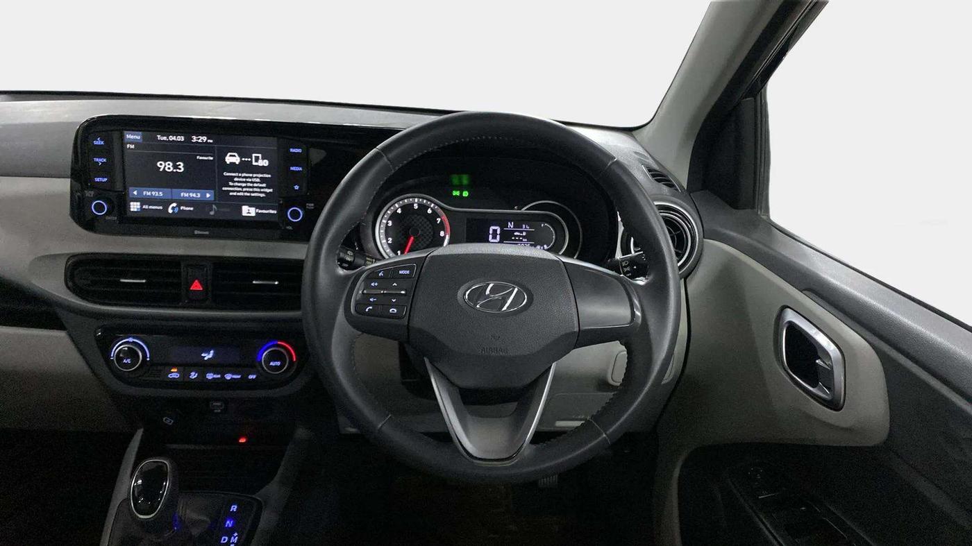 2020 Hyundai GRAND I10 NIOS ASTA AMT 1.2 KAPPA VTVT, Petrol, Automatic, 17,090 km, Steering Wheel Close Up