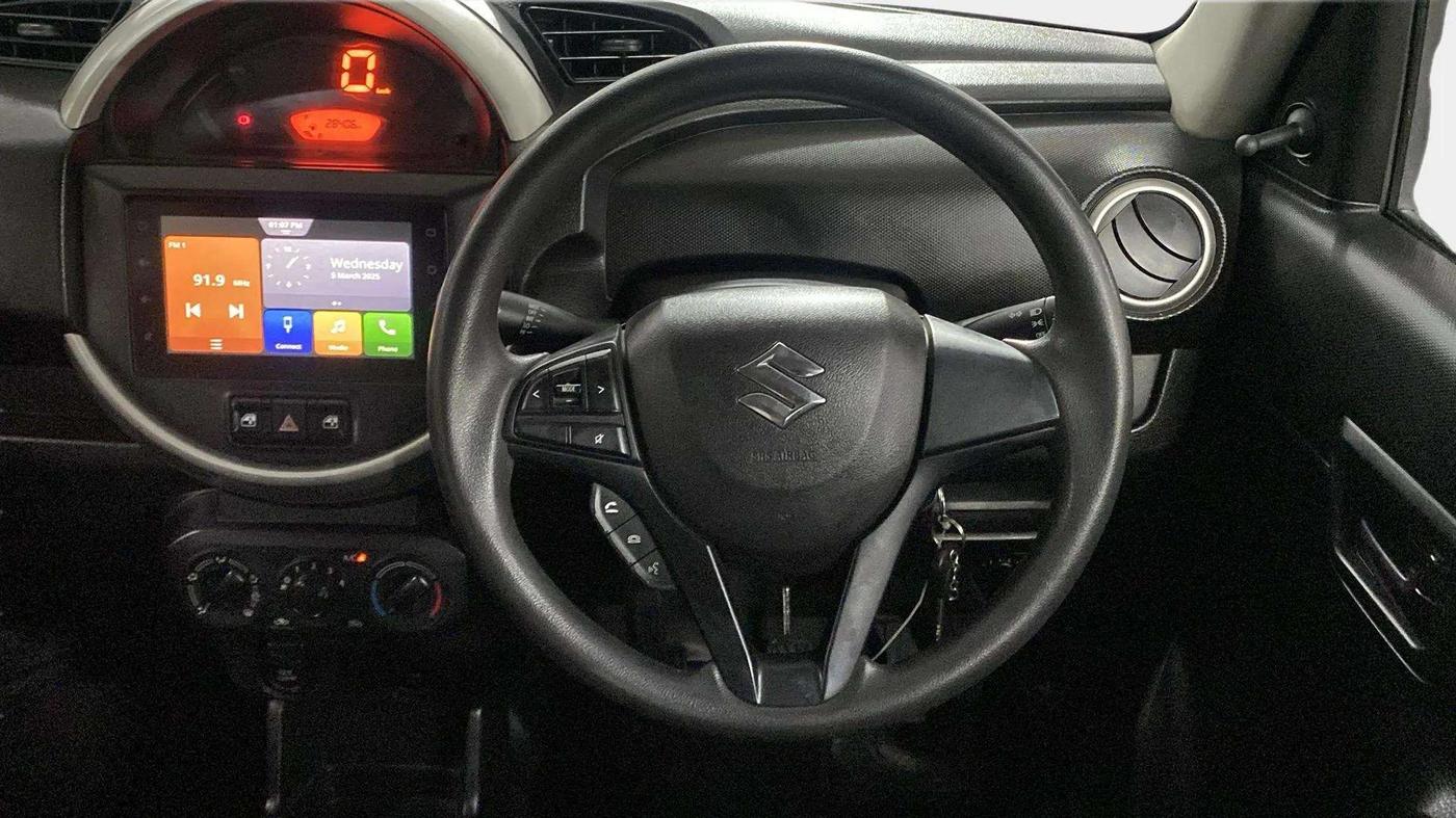 2019 Maruti S PRESSO VXI+, Petrol, Manual, 28,445 km, Steering Wheel Close Up