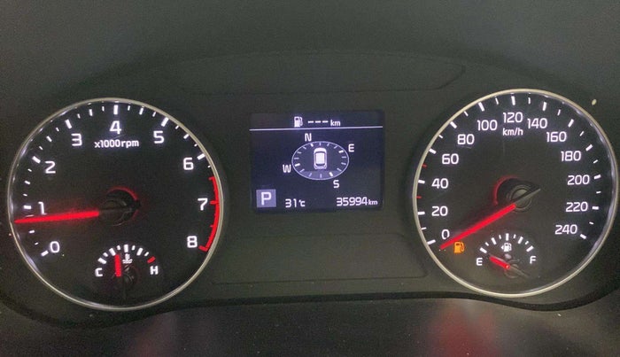 2021 KIA SELTOS HTX 1.5 CVT PETROL, Petrol, Automatic, 35,986 km, Odometer Image