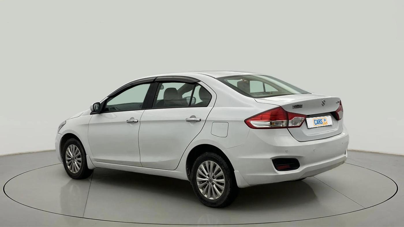 2014 Maruti Ciaz ZXI, Petrol, Manual, 75,578 km, Left Back Diagonal