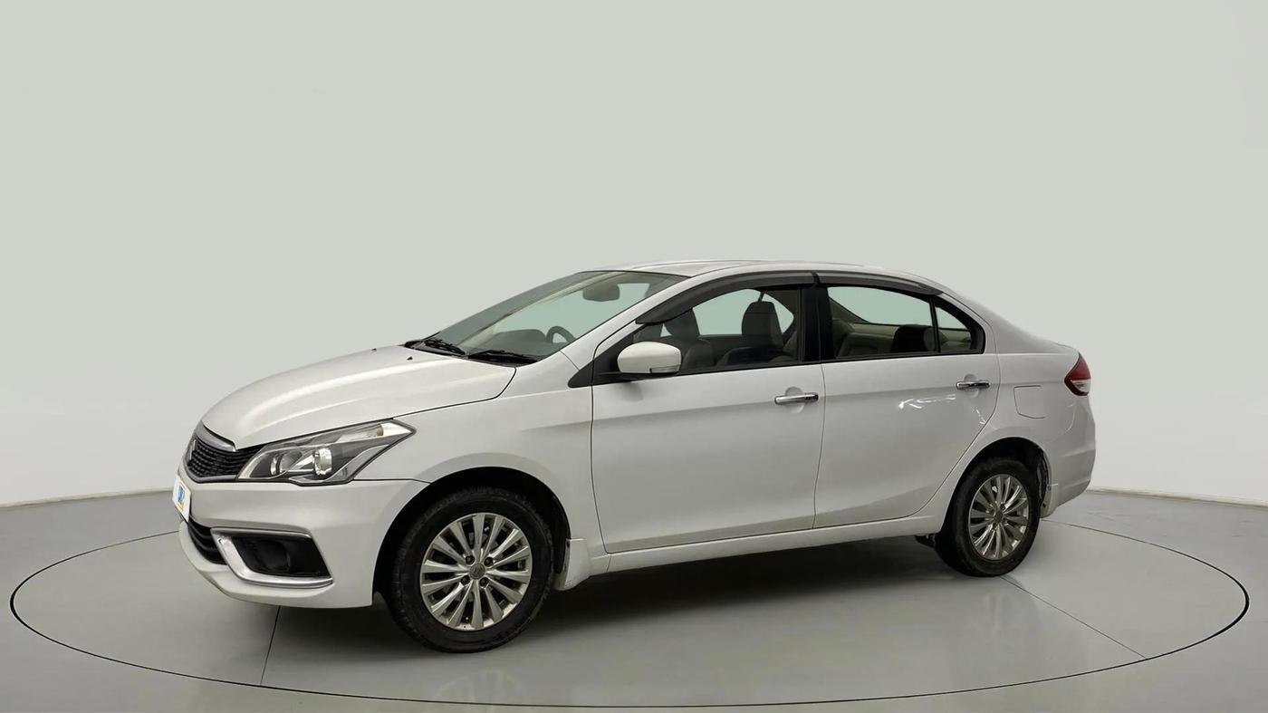 2014 Maruti Ciaz ZXI, Petrol, Manual, 75,578 km, Left Front Diagonal