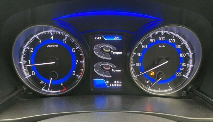 2019 Maruti Baleno ZETA PETROL 1.2, Petrol, Manual, 63,360 km, Odometer Image