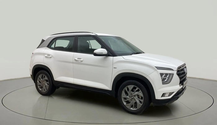 2021 Hyundai Creta SX (O) 1.4 TURBO DCT, Petrol, Automatic, 91,805 km, Right Front Diagonal