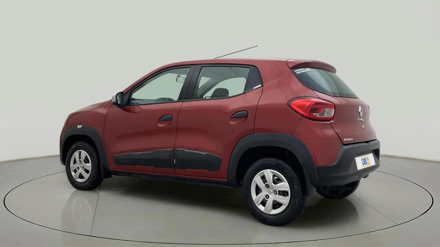 2018 Renault Kwid RXT 1.0 AMT (O), Petrol, Automatic, 8,609 km, Left Back Diagonal