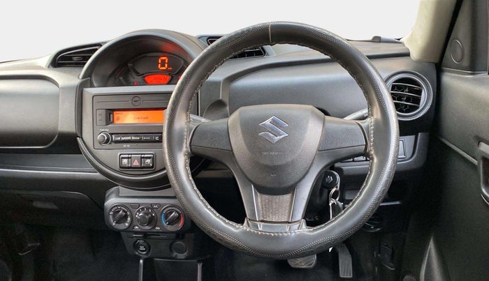 2020 Maruti S PRESSO VXI AMT, Petrol, Automatic, 18,446 km, Steering Wheel Close Up