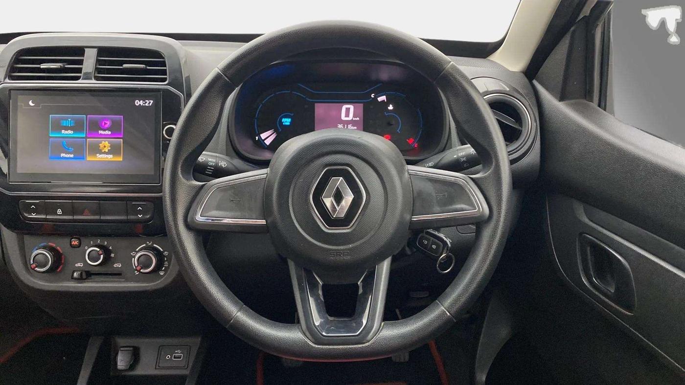 2022 Renault Kwid RXT 1.0, Petrol, Manual, 36,085 km, Steering Wheel Close Up