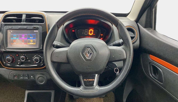 2018 Renault Kwid CLIMBER 1.0, Petrol, Manual, 43,046 km, Steering Wheel Close Up