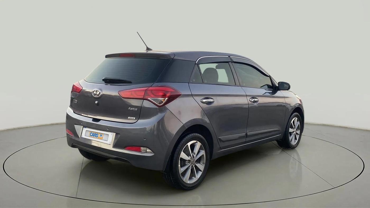 2016 Hyundai Elite i20 ASTA 1.2 (O), Petrol, Manual, 77,152 km, Right Back Diagonal