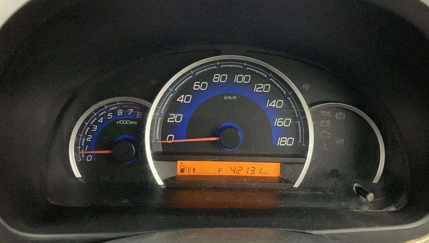 2017 Maruti Wagon R 1.0 VXI, Petrol, Manual, 42,152 km, Odometer Image