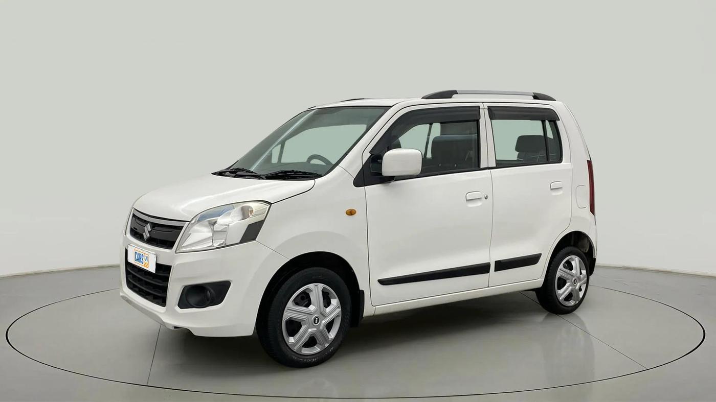 2017 Maruti Wagon R 1.0 VXI, Petrol, Manual, 42,152 km, Left Front Diagonal