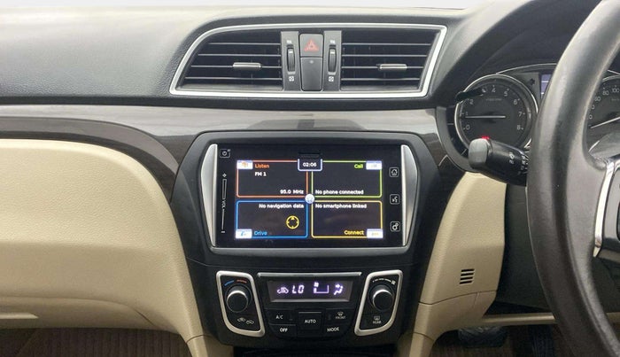 2017 Maruti Ciaz ALPHA  AT 1.4  PETROL, Petrol, Automatic, 59,024 km, Air Conditioner