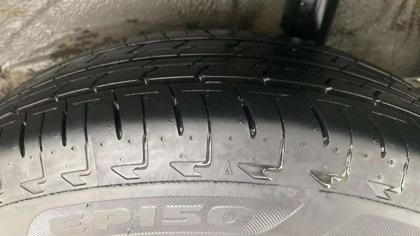 2023 Maruti Celerio ZXI AMT, Petrol, Automatic, 2,858 km, Left Rear Tyre Tread